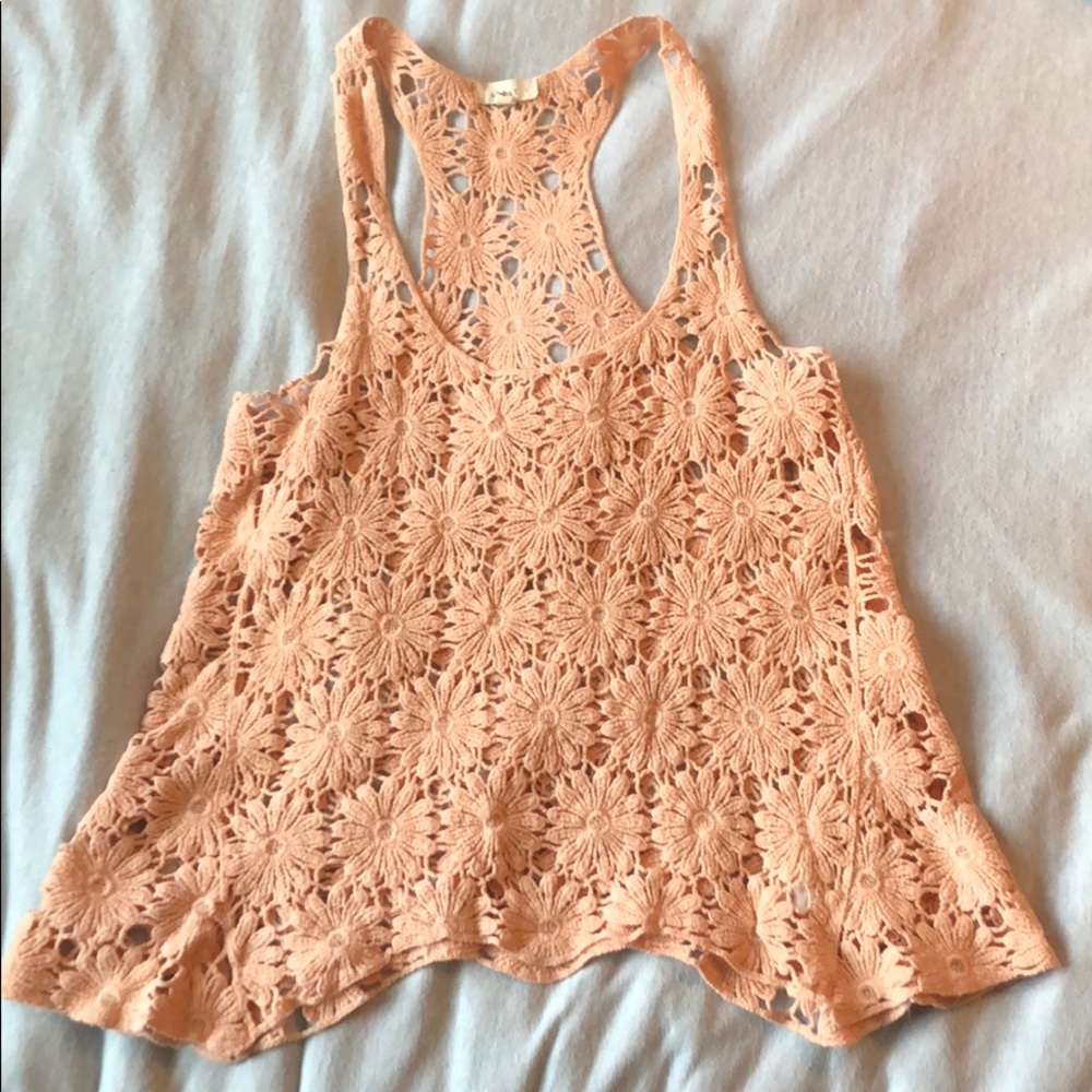 Peach, light top.
